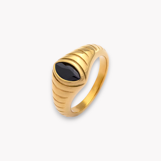 Onyx Eye Ring