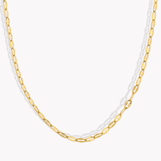 Dainty Burst Link Chain