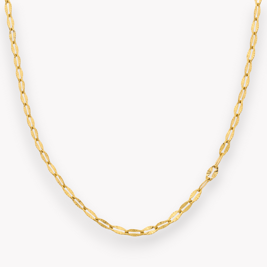 Dainty Burst Link Chain