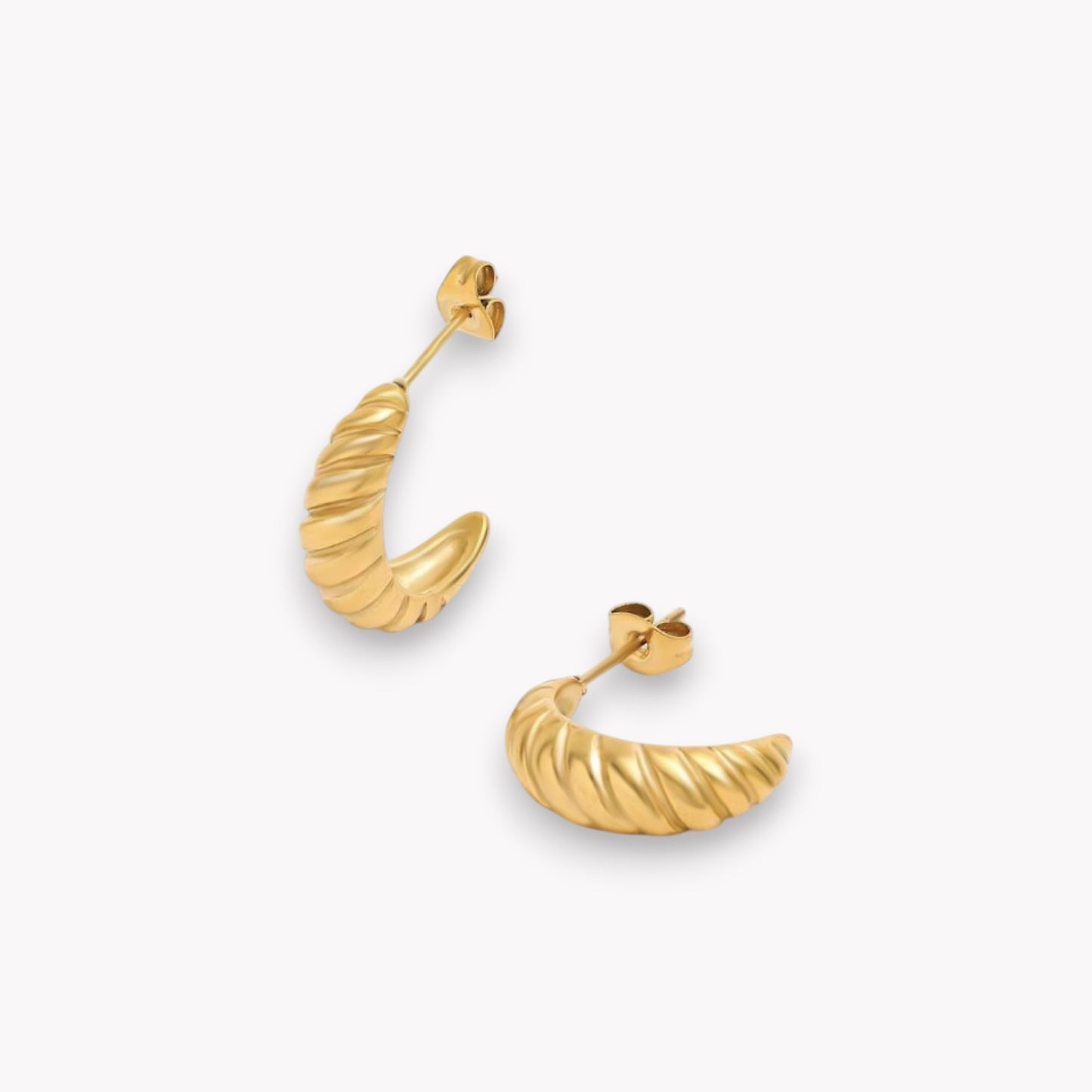 Croissant Stud Earrings