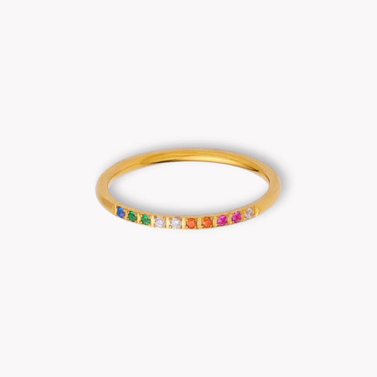 Dainty Rainbow Ring