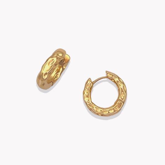 Hammered Hoops