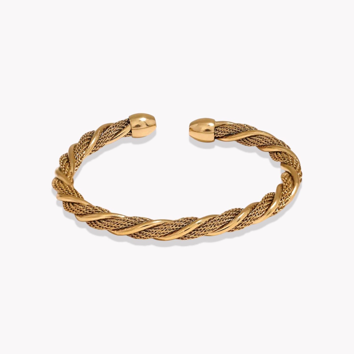 Mesh Twist Bangle