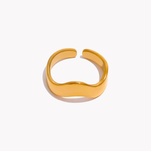 Adjustable Wave Ring