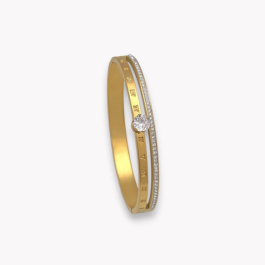 Solitaire Bangle